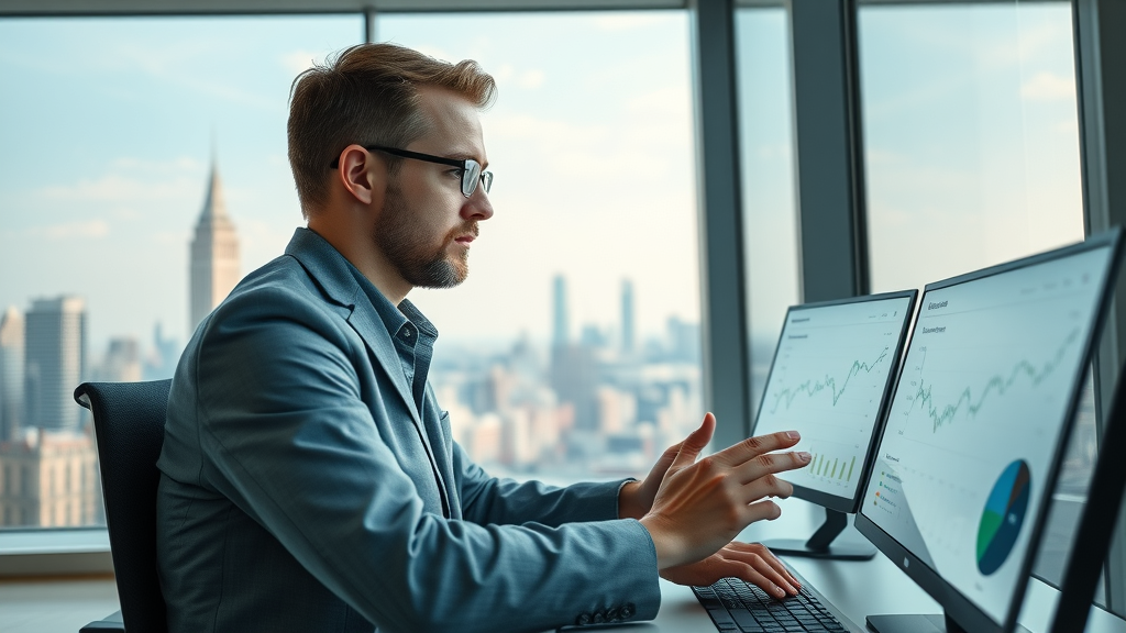 affiliate marketing strategy modern workspace analytics market trends skyline