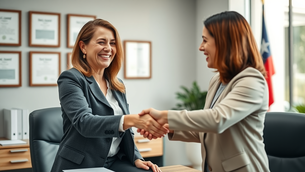 Client gaining confidence with expert criminal-defense and family law support