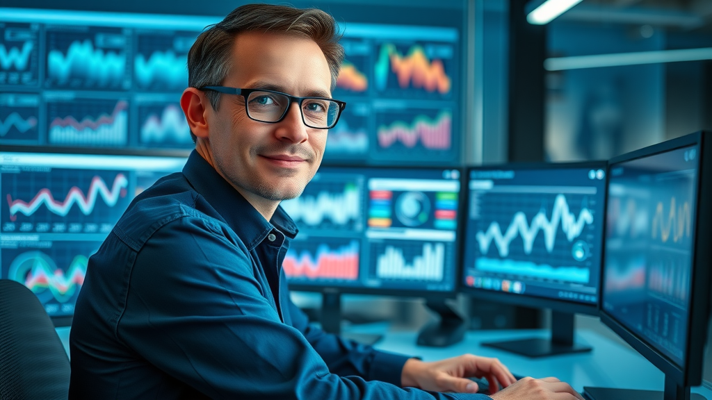 Social media video marketing performance data and analytics dashboard