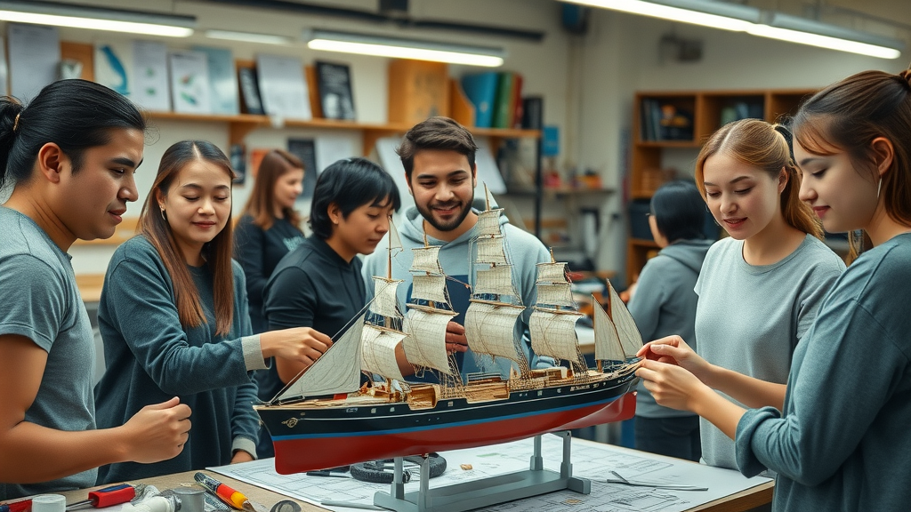 community college students hands-on maritime training on Gulf Coast