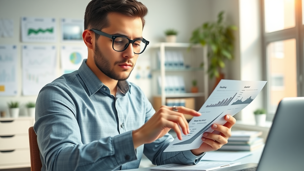 marketer calculating social media paid ad budget on a tablet with digital graphs