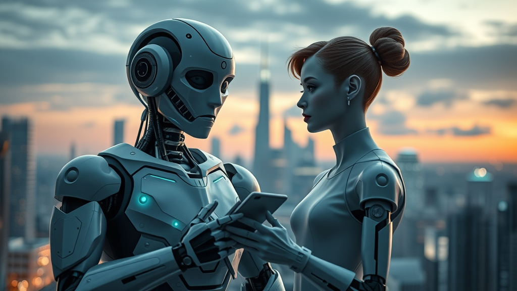 agentic ai today human and robot decision makers examining data streams
