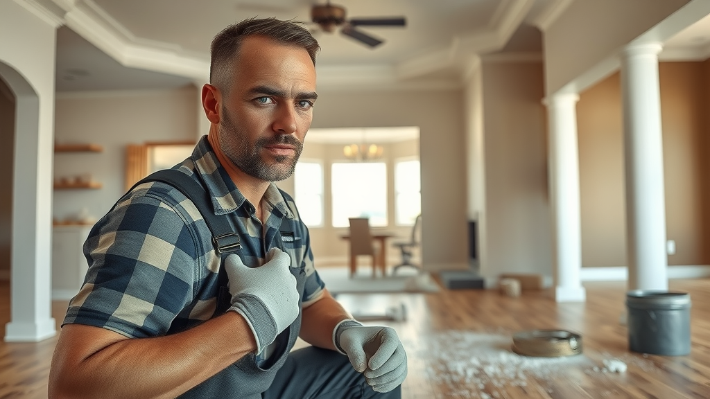 las vegas home renovation for house flipping with new flooring and painting