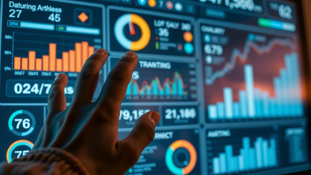 Social media video marketing statistics infographic dashboard