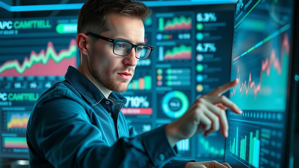 digital marketing professional optimizing paid digital ad campaigns for small businesses