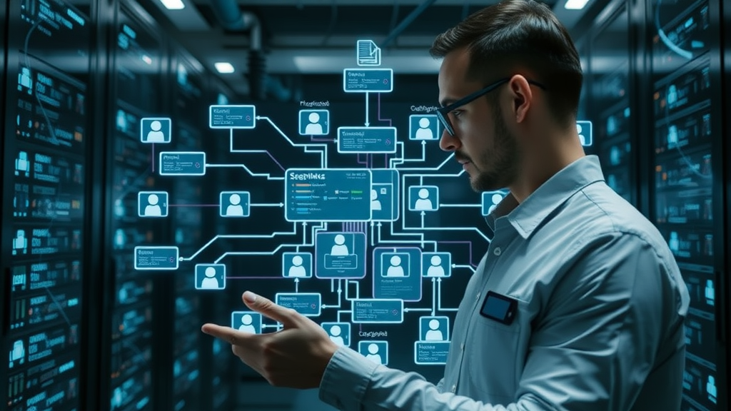 Cutaway view of a well-structured website architecture supporting technical SEO strategies