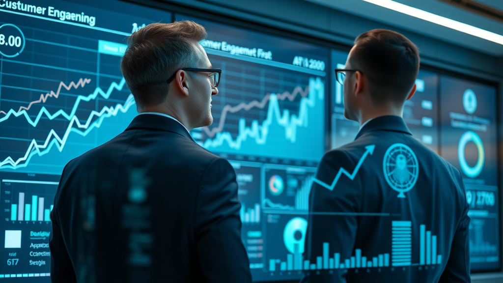 Data-driven visualization of AI adoption in business customer engagement with voice AI trends