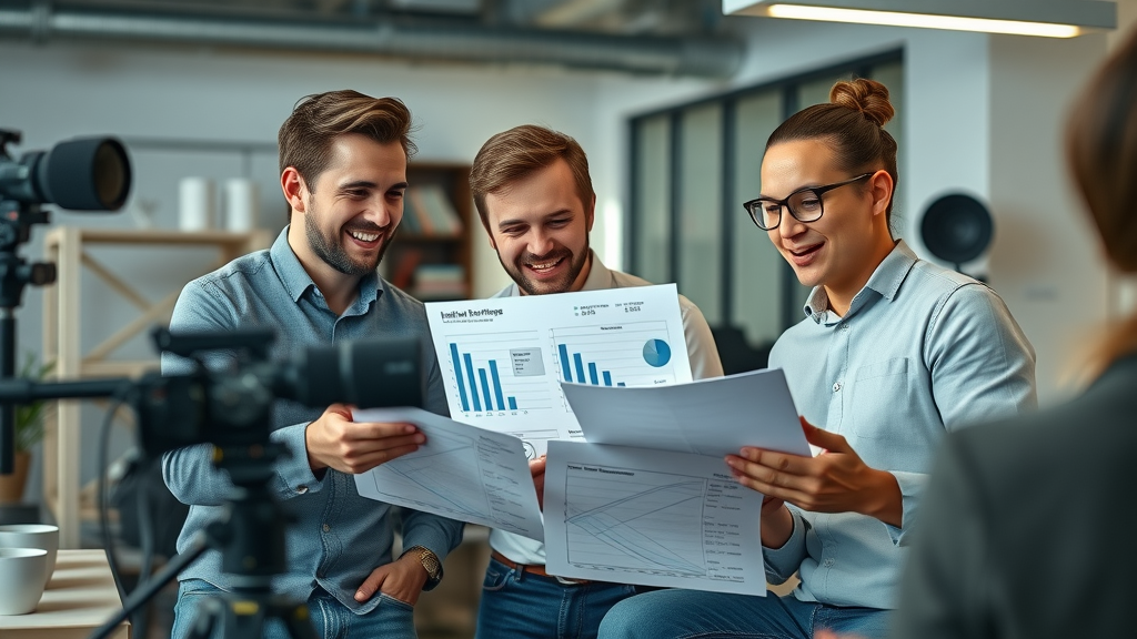 video marketing strategies problem solving marketers brainstorming budget resource startup office