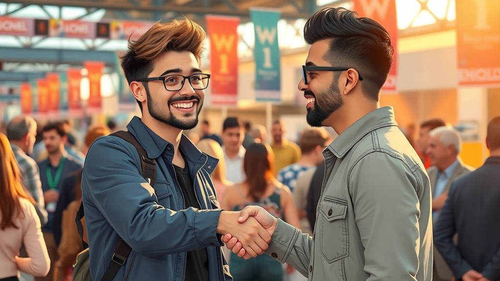 local influencer and small business owner partnering for digital marketing strategies