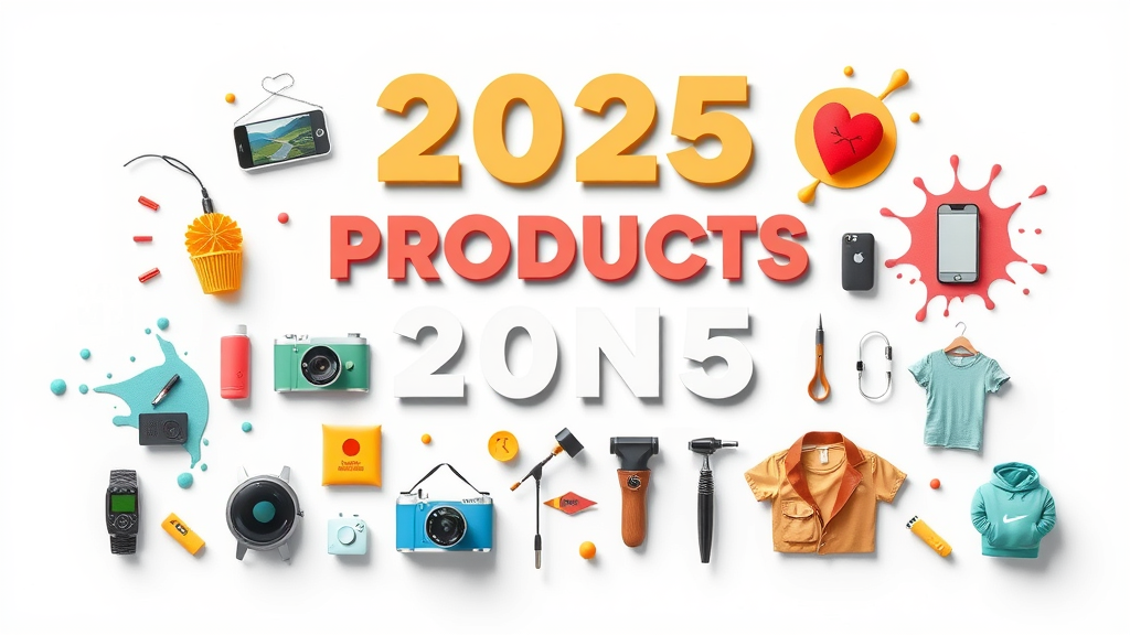 Infographic of the most popular promotional products trends in 2025, reflecting the promotional products guide