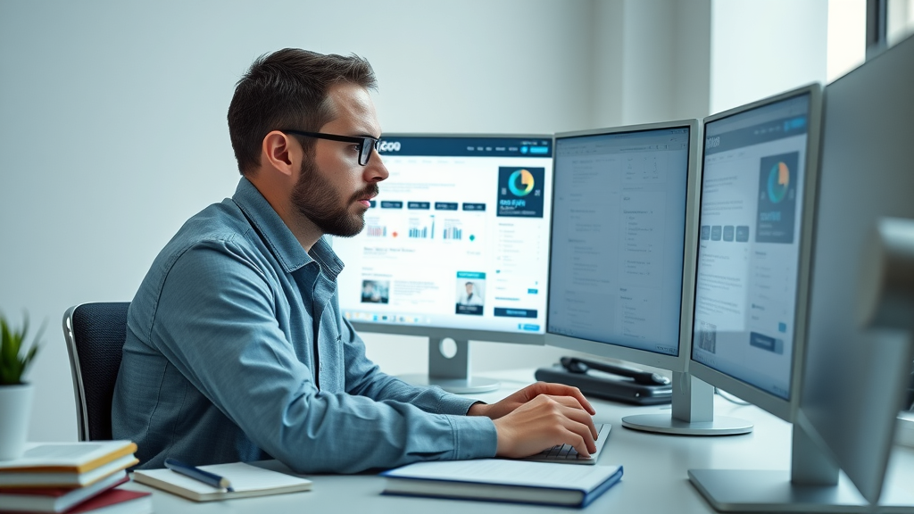 website analyst optimizing SEO for how to get found online without spending money on ads