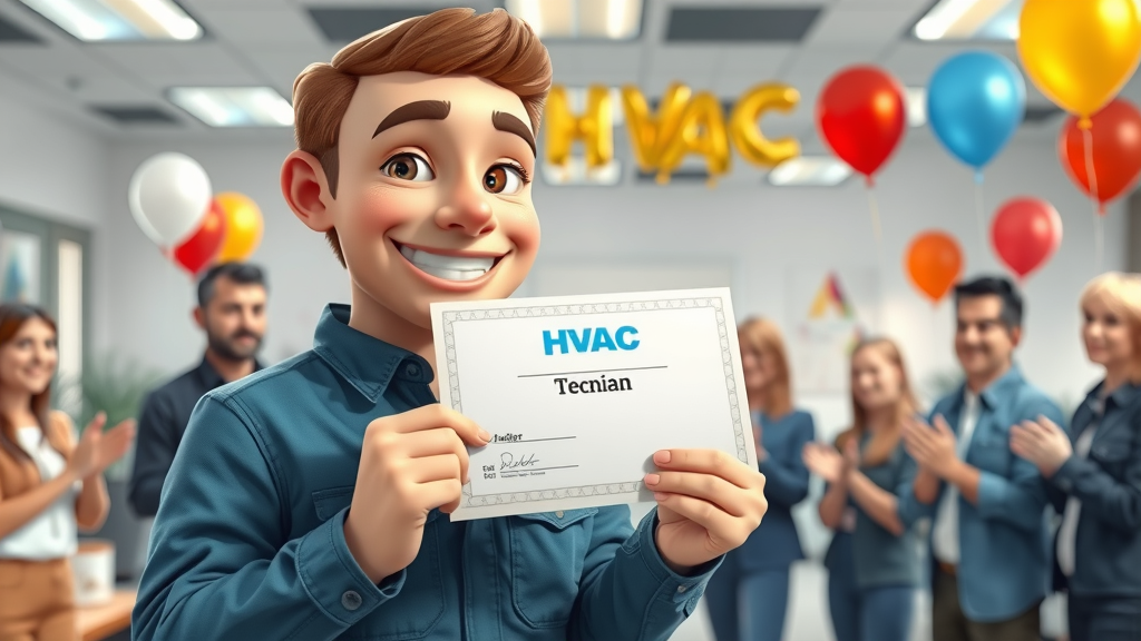 hvac technician company culture, company owner recognizing tech at office party, boosting morale and reducing staff burnout in hvac