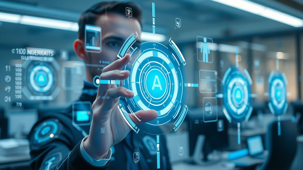 AI-driven search contributing to traditional content marketing failure shown by futuristic AI interface with digital data streams