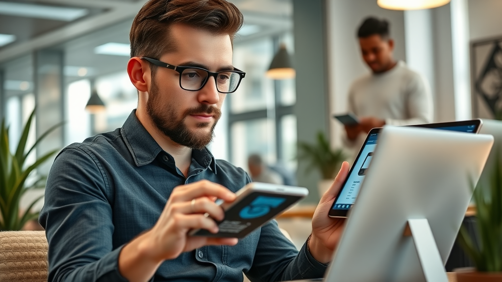 Phoenix entrepreneur comparing email marketing platforms for business growth