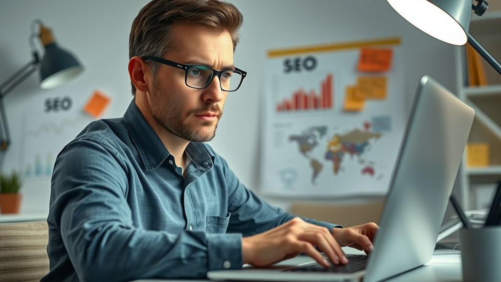 search engine optimization expert focused on analyzing keyword data for business growth
