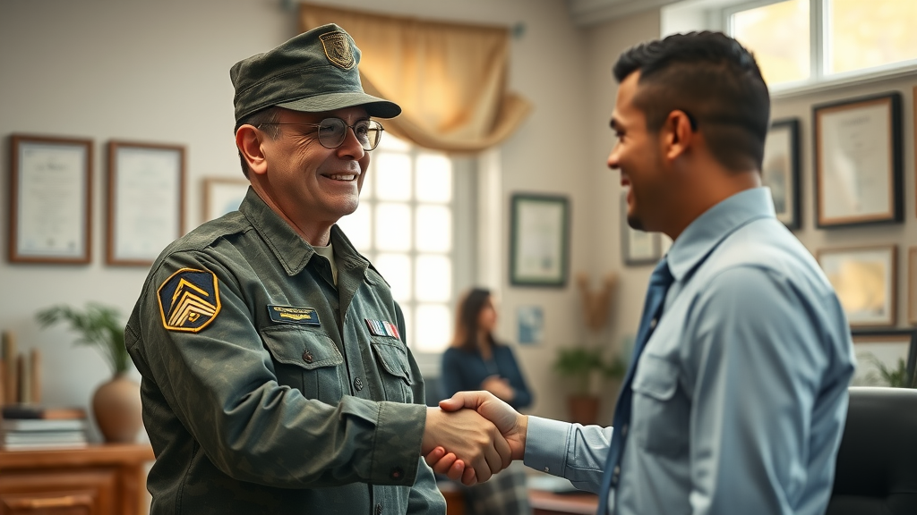 VA home loans - no down payment consultation with friendly advisor