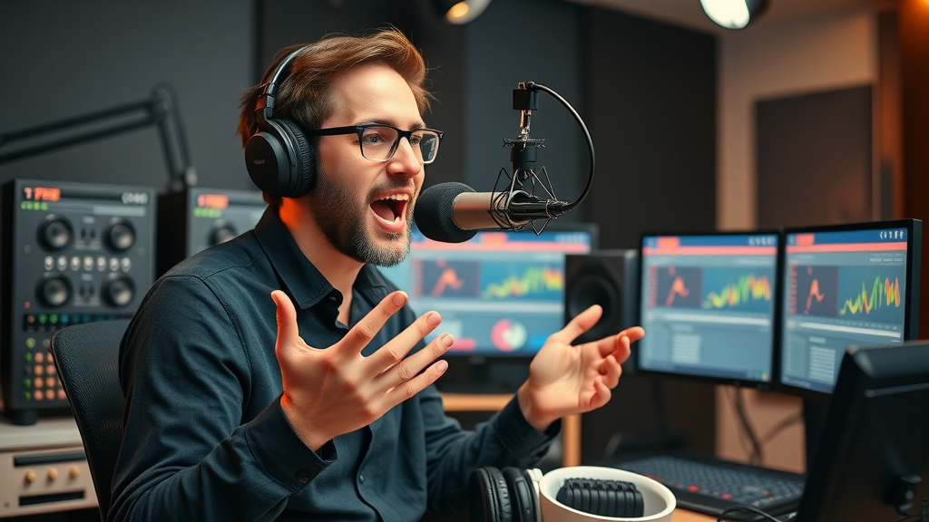 innovative content creator expanding blog authority via podcasting and multimedia