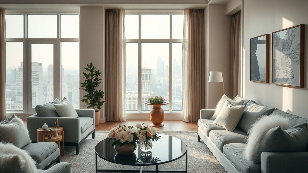 staged living room attract buyers flipping house tips