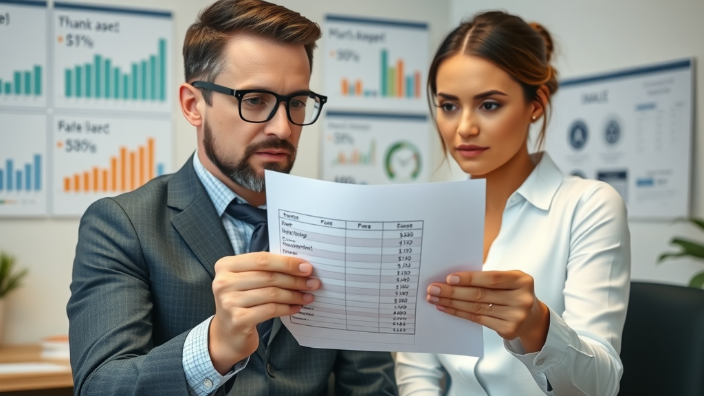 Mortgage specialist reviews accelerator payment plan options and features with client.
