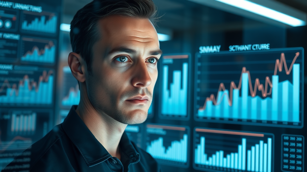 dashboard displaying cross-channel digital marketing KPIs and analytics