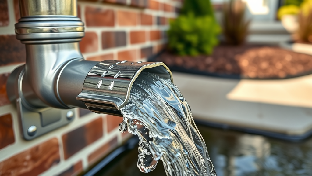 downspout extension directing water away from foundation, essential roof maintenance, clean gutters