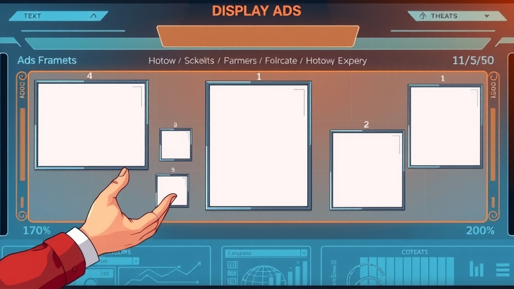 Various popular display ad formats and banner ad sizes, best performing display ads