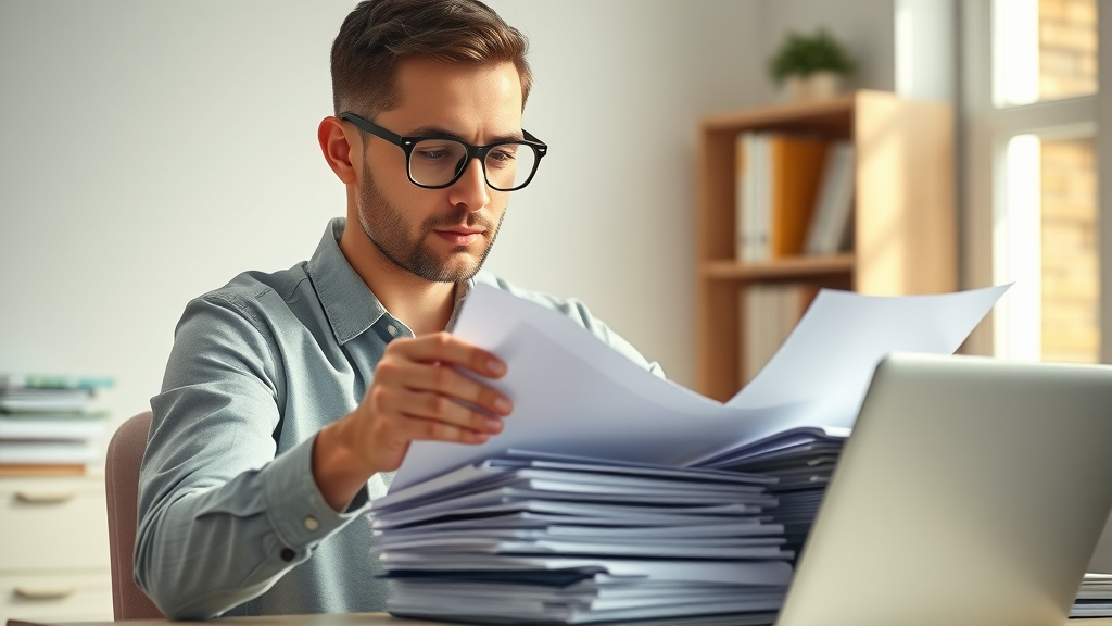well-organized professional preparing paperwork for business loan and cash flow loan approval
