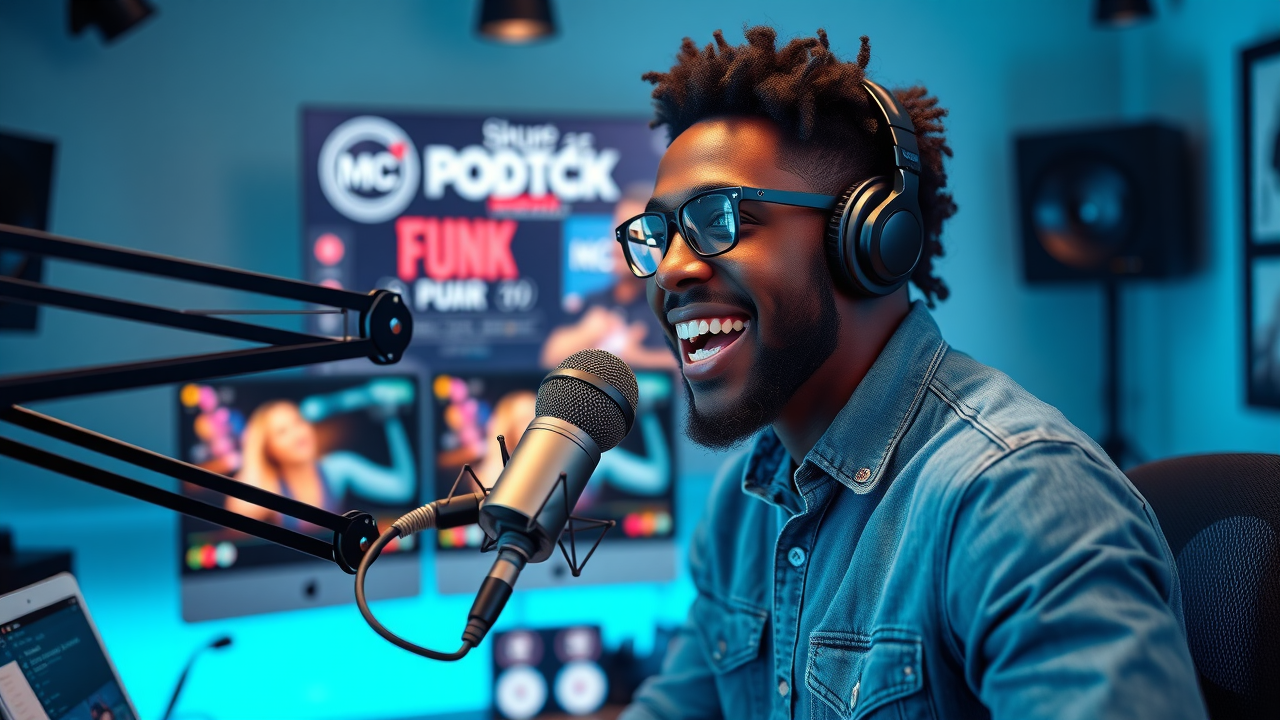 Diverse content creators collaborating in a Baltimore state-of-the-art studio