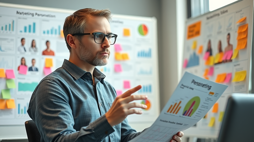target audience analytical marketing manager demographic charts for effective media campaigns