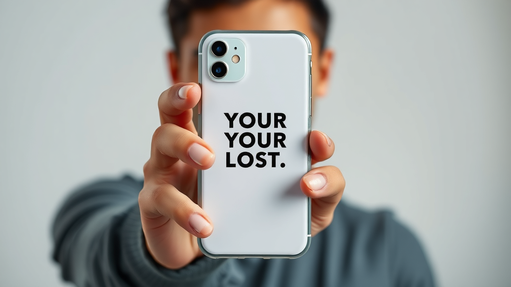 Sleek branded phone covers showcasing personalization trends in promotional products 2024