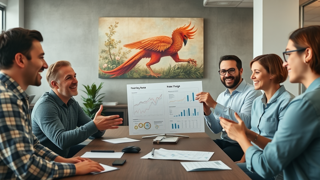 Local Phoenix marketing agency team comparing email marketing service options