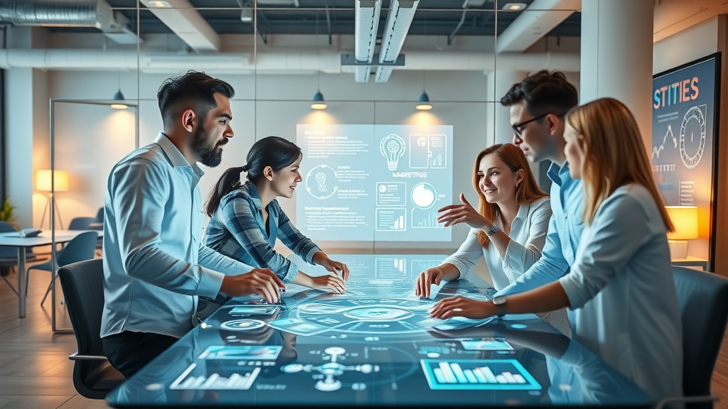 AI marketing agency professionals and AI brainstorming ideas for rapid sales boost