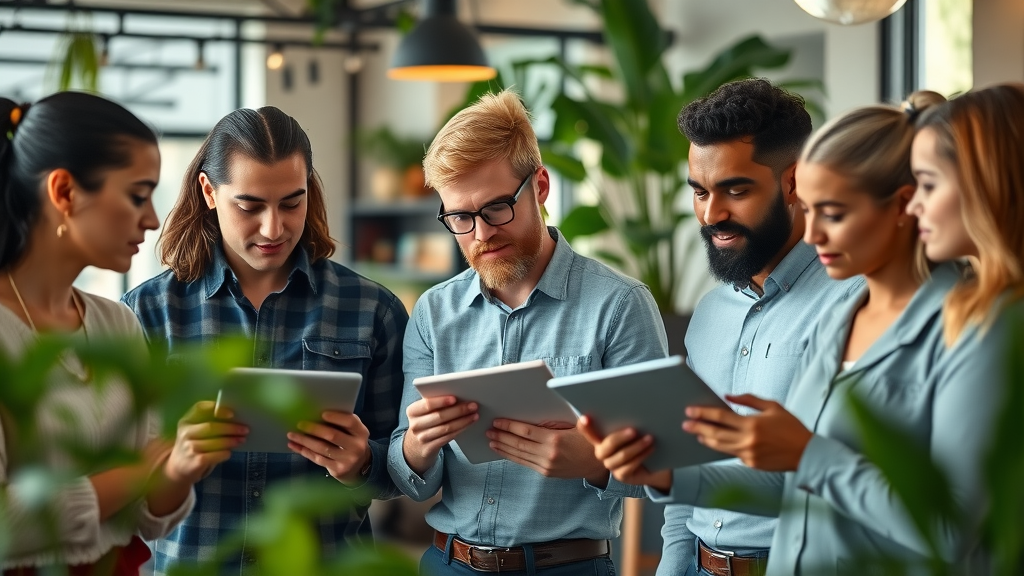 equipment financing options - diverse small business owners reviewing financing documents