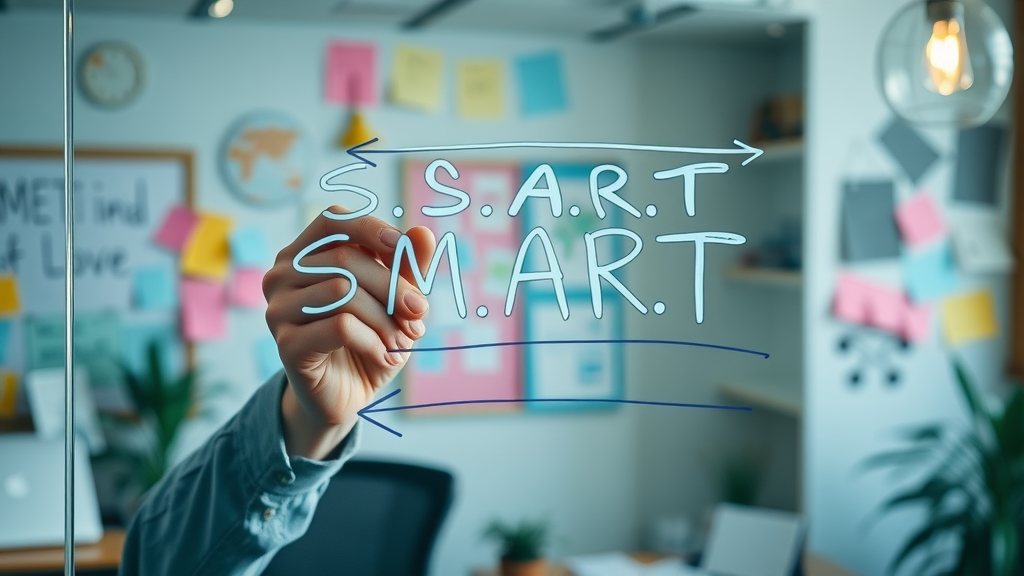 marketing professional developing SMART paid advertising goals