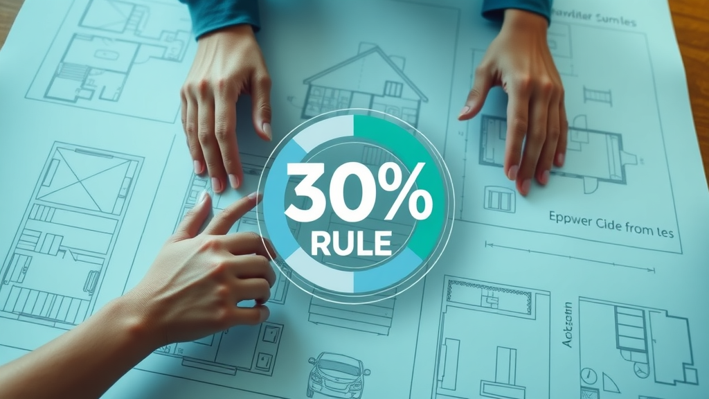 30 percent rule for home renovation budgeting infographic