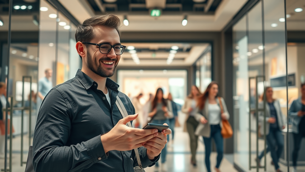 retail shop owner foot traffic mobile ad campaign local business mobile devices