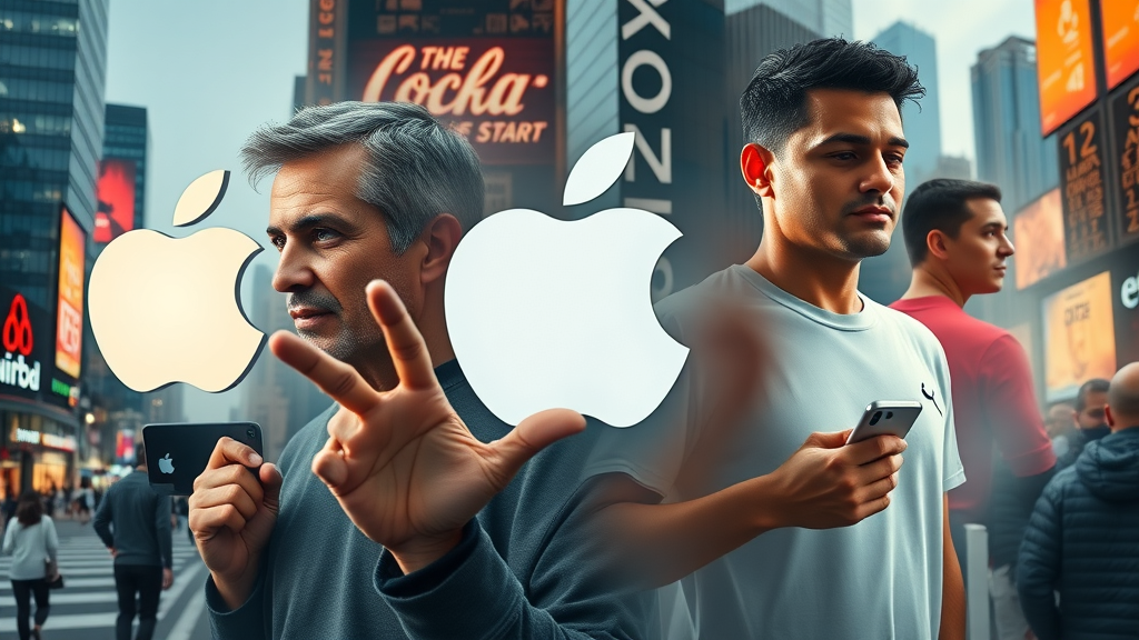 montage of famous brands showing strong brand identity elements like visual style and personality