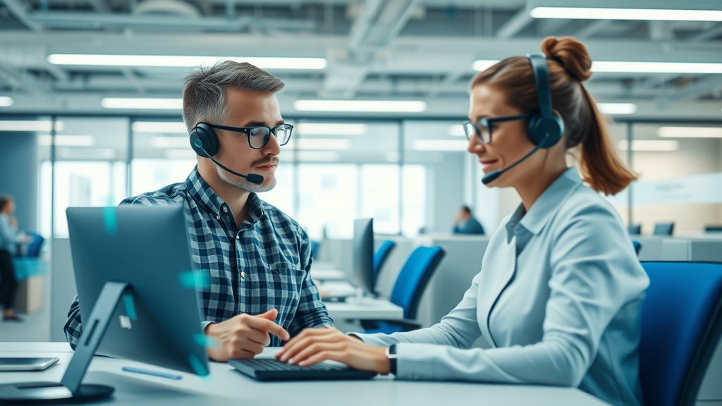 Multi-channel reliable customer service with digital and in-person support interactions