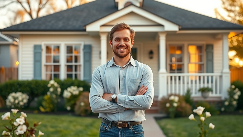 House Flipper Celebrating Doubling Profit Margin After Successful Flip