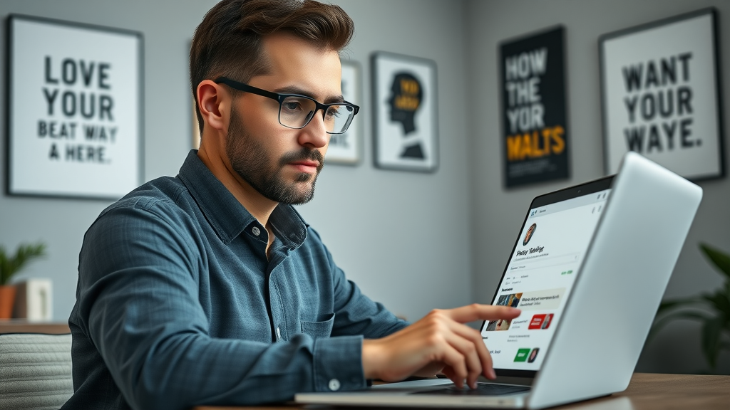 entrepreneur updating google business profile for local seo techniques