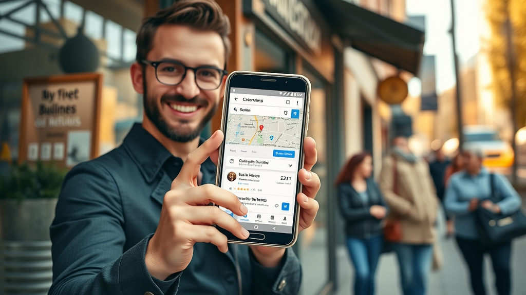 local seo optimization business storefront google maps reviews