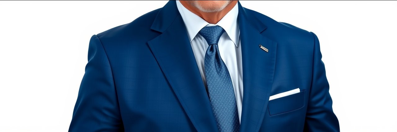 Professional truck accident lawyer in Dallas Texas in blue suit portrait