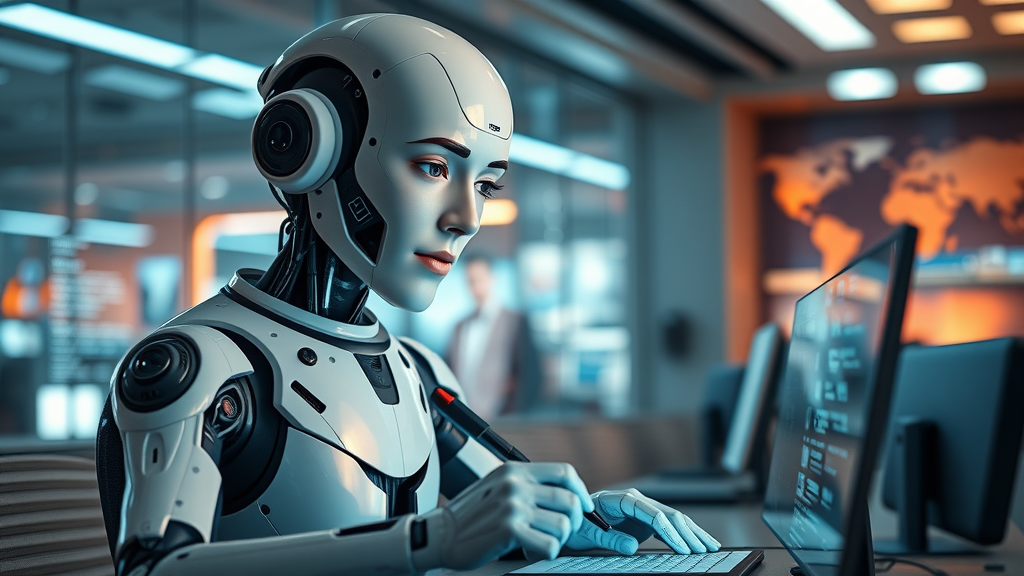 AI writing assistant highlighting AI content generation