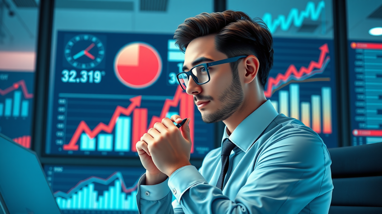 firm marketing, maximizing return | lawyer analyzing KPI dashboard