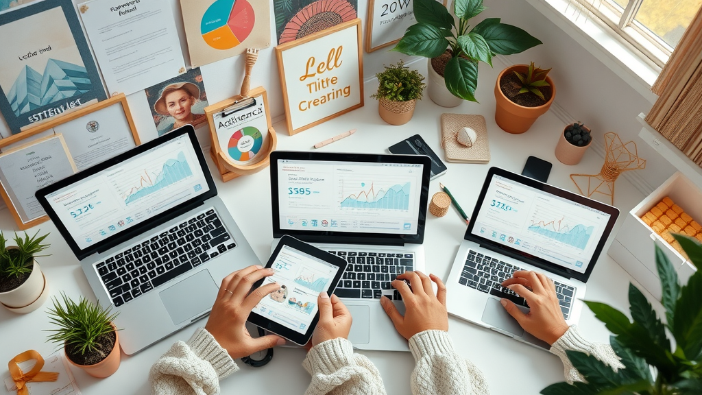 organized digital marketing tools and analytics for website conversion optimization