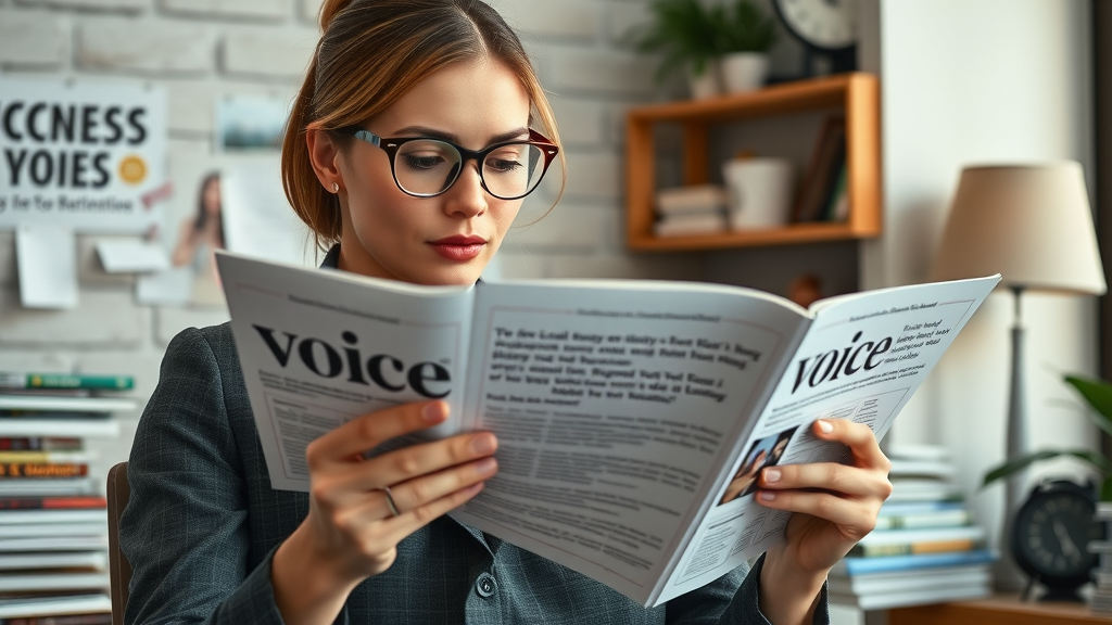 chepstow and monmouthshire business voice: professional reading Voice Magazine, connecting with local business stories