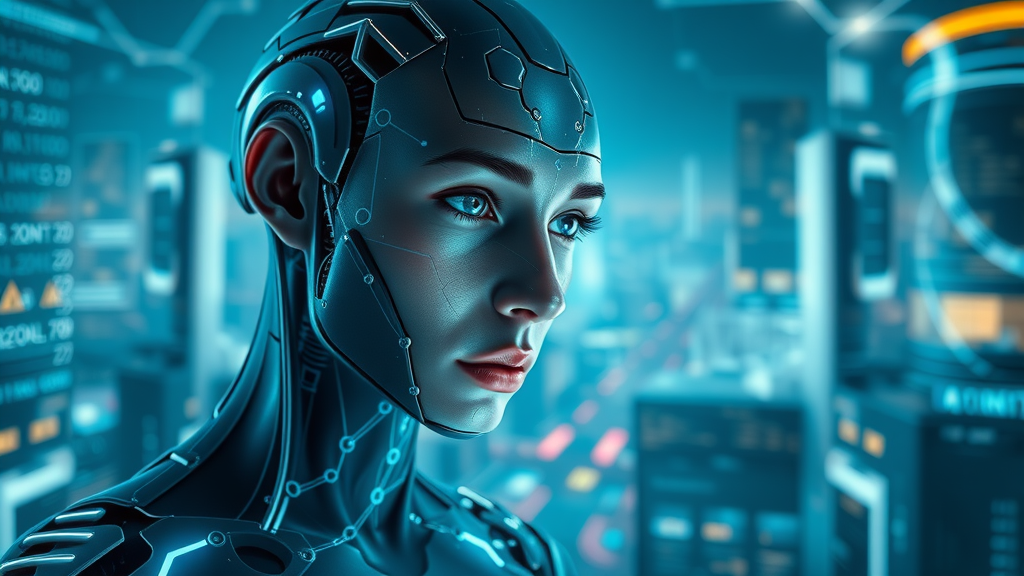 Artificial intelligence visualization with neural network graphics for business strategy