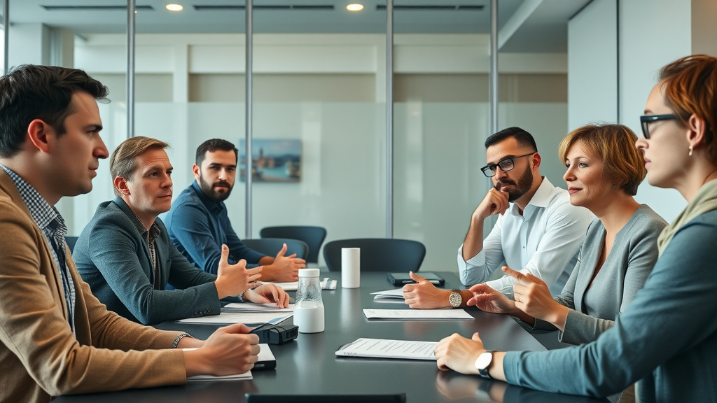 Group of NZ small business owners developing strategies to overcome competition and market challenges