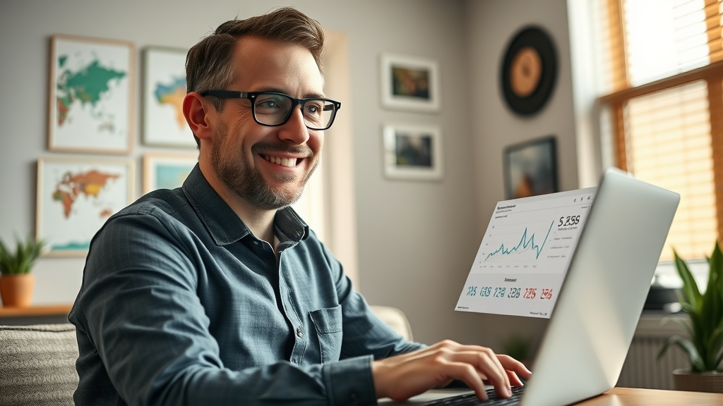 employee retention fort worth tx, small business owner reviewing positive retention statistics, digital dashboard, Fort Worth decor