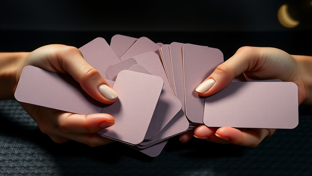 Premium business cards with rounded corners on a dark background, showcasing specialty finishes and elegant design options from a top print shop